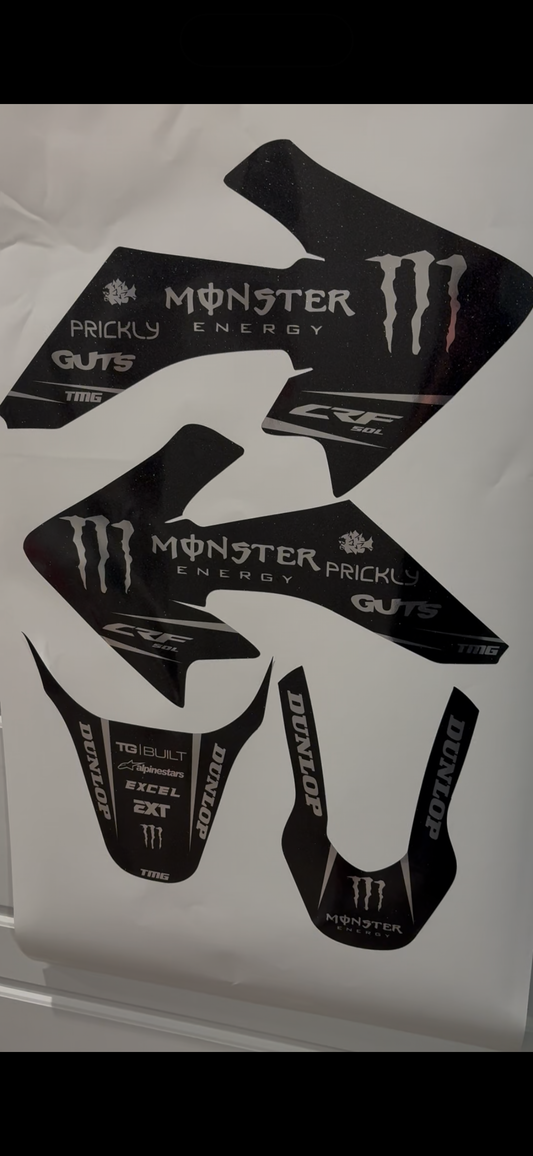 CRF50 Plastics Decal Kit