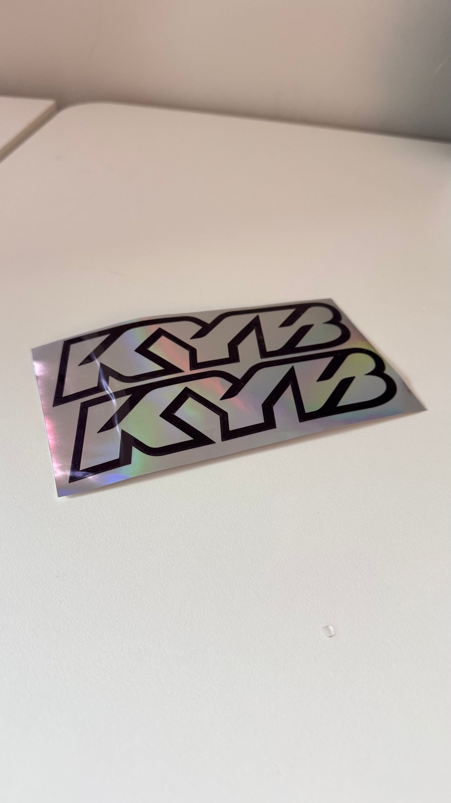 KYB Fork Stickers