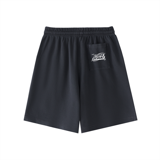 Vintage Wash Cotton Shorts