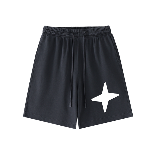 Vintage Wash Cotton Shorts