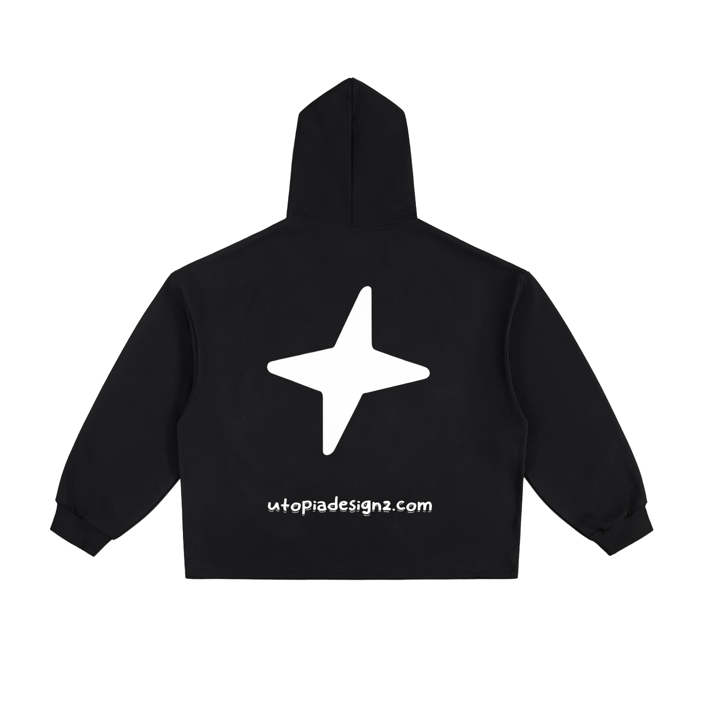 Essential Heavyweight Oversized Drawstring Hem Hoodie