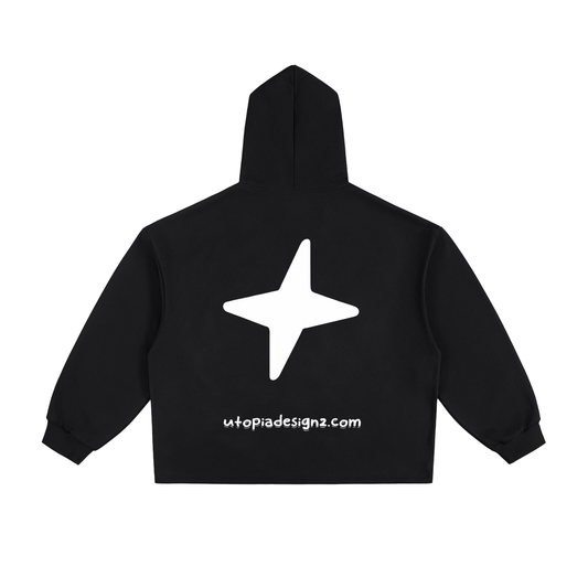 Essential Heavyweight Oversized Drawstring Hem Hoodie