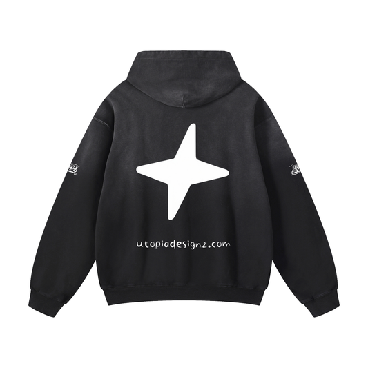 Heavyweight Sunfade Oversized Hoodie