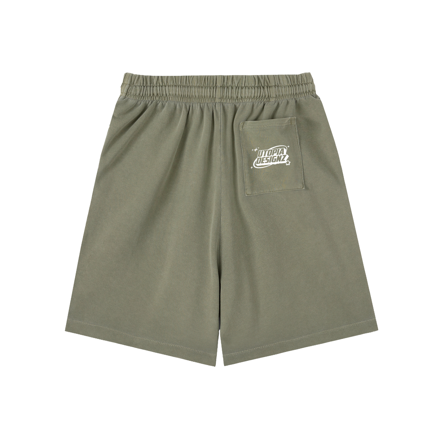 Vintage Wash Cotton Shorts