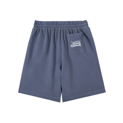 Vintage Wash Cotton Shorts