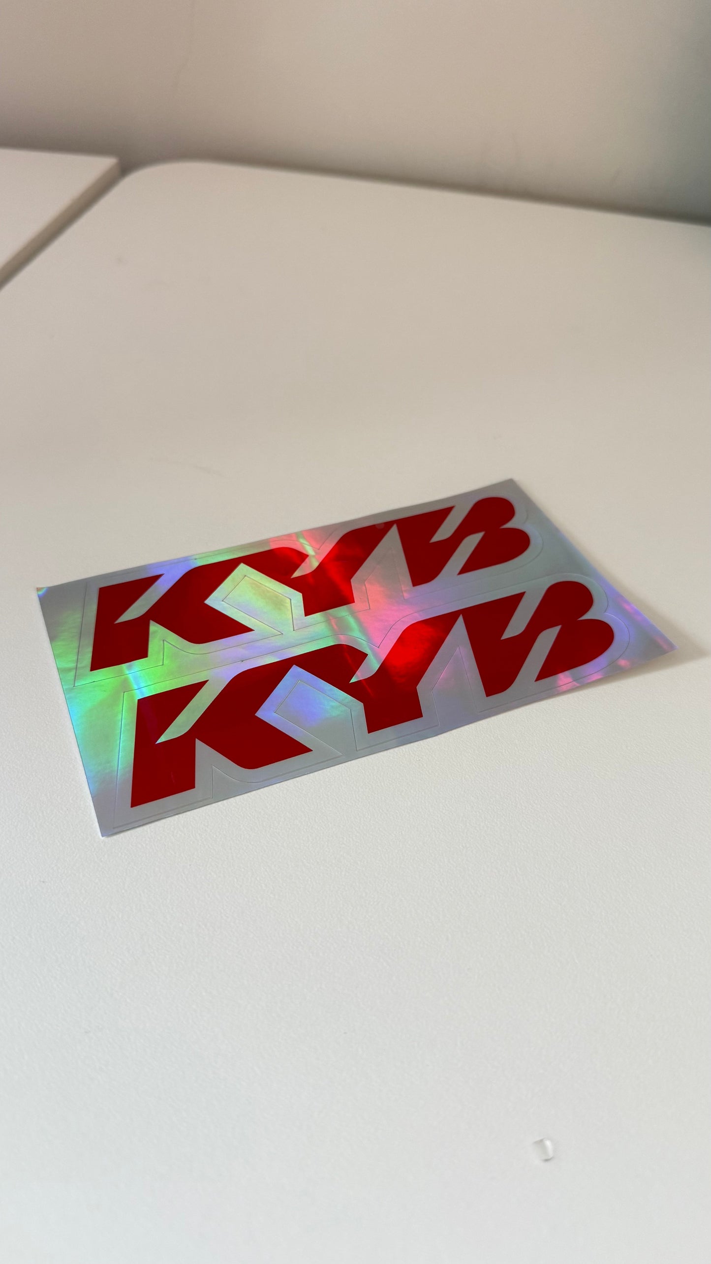 KYB Fork Stickers