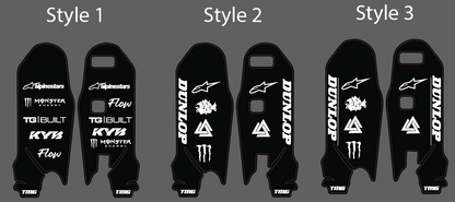 Suron Ultrabee Fork Guard Decals