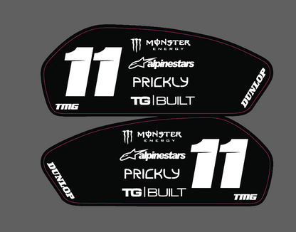 Super 73 Rx Battery Decals