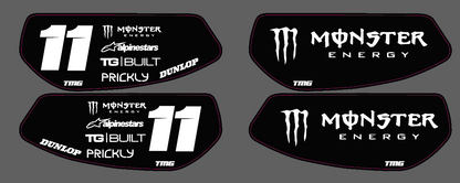 Super 73 Zx Battery Decal
