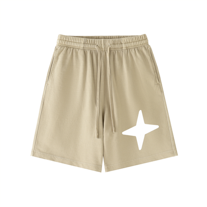 Vintage Wash Cotton Shorts