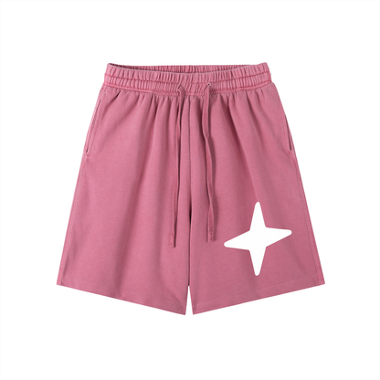 Vintage Wash Cotton Shorts