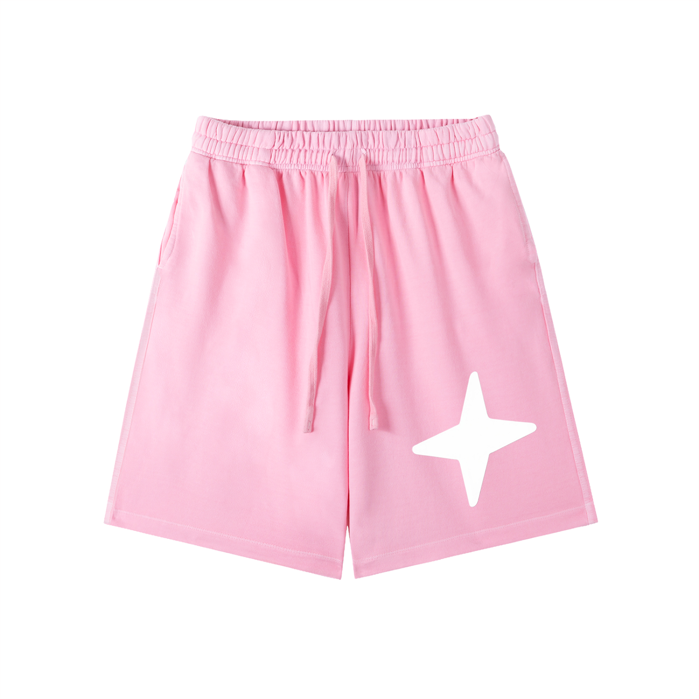Vintage Wash Cotton Shorts