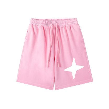 Vintage Wash Cotton Shorts
